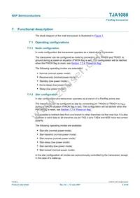 TJA1080TS Datasheet Page 6