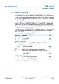 TJA1081BTS Datasheet Page 6