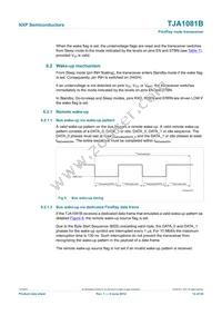 TJA1081BTS Datasheet Page 14