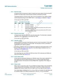TJA1081TS Datasheet Page 12