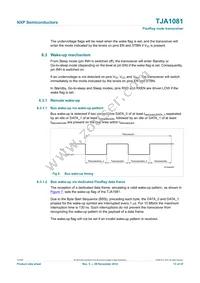 TJA1081TS Datasheet Page 13