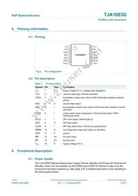 TJA1083GTT/0Z Datasheet Page 4