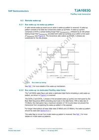 TJA1083GTT/0Z Datasheet Page 11