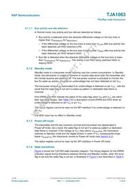 TJA1083TTJ Datasheet Page 7