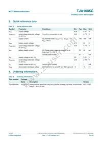 TJA1085GHN/0Z Datasheet Page 3