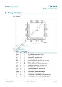 TJA1085HN Datasheet Page 4