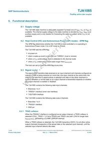 TJA1085HN Datasheet Page 6