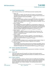 TJA1085HN Datasheet Page 16