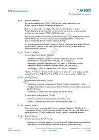 TJA1085HN Datasheet Page 17