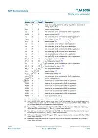 TJA1086HNJ Datasheet Page 5