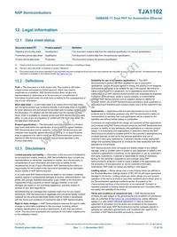 TJA1102SHN/0Z Datasheet Page 17