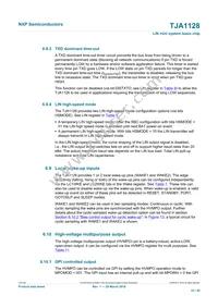 TJA1128ETK/0Z Datasheet Page 22