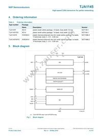 TJA1145TK/FDJ Datasheet Page 4