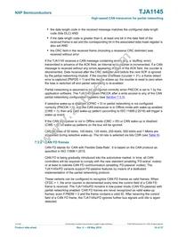 TJA1145TK/FDJ Datasheet Page 18