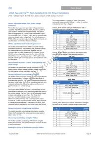 TJT170A0X3Z Datasheet Page 20