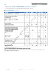 TJX120A0X43PZ Datasheet Page 3