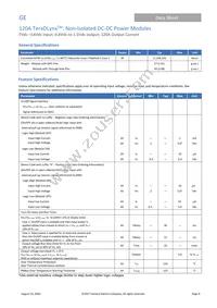 TJX120A0X43PZ Datasheet Page 4