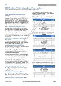 TJX120A0X43PZ Datasheet Page 20