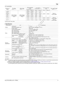 TK1-L2-9V Datasheet Page 3