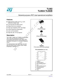 TL082AIPT Datasheet Cover