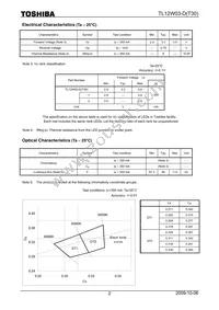 TL12W03-D(T30) Datasheet Page 2
