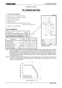 TL12W03-N(T30) Datasheet Cover