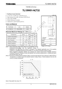 TL19W01-N(T32 Datasheet Cover