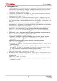 TL1F2-DW0 Datasheet Page 3