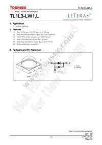 TL1L3-LW1 Datasheet Cover