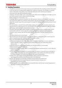 TL1L3-LW1 Datasheet Page 3