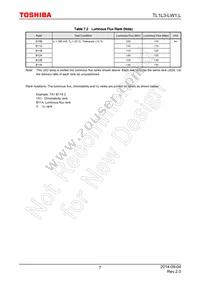 TL1L3-LW1 Datasheet Page 7