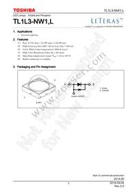 TL1L3-NW1 Datasheet Cover