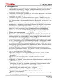 TL1L4-DW0 Datasheet Page 3