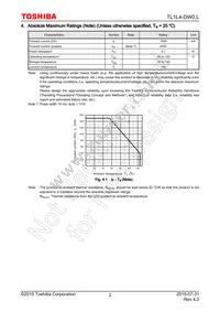 TL1L4-DW0 Datasheet Page 2