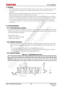 TL1L4-DW0 Datasheet Page 12