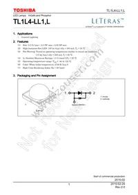 TL1L4-LL1 Datasheet Cover