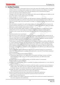 TL1L4-LL1 Datasheet Page 3