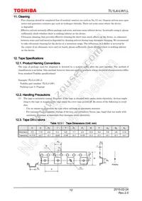 TL1L4-LW1 Datasheet Page 12