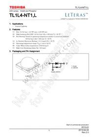 TL1L4-NT1 Datasheet Cover