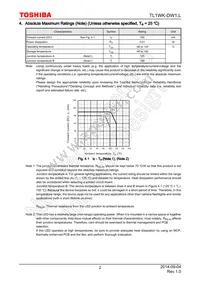 TL1WK-DW1 Datasheet Page 2