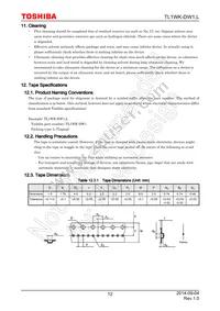 TL1WK-DW1 Datasheet Page 12