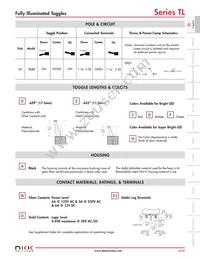 TL22SNAG016F Datasheet Page 4