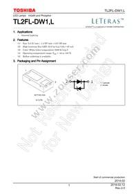 TL2FL-DW1 Datasheet Cover