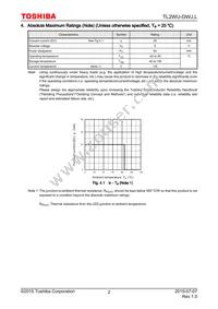 TL2WU-DWJ Datasheet Page 2