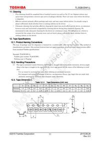 TL3GB-DW1 Datasheet Page 11