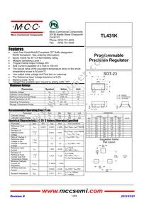 TL431K-TP Datasheet Cover
