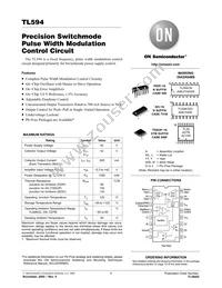 TL594CDTBR2G Datasheet Cover