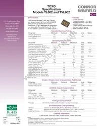 TL602-020.0M Datasheet Cover