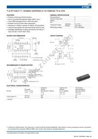 TLA-3M601-RS Datasheet Page 8