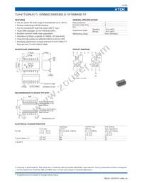 TLA-6T118LF-T Datasheet Page 15